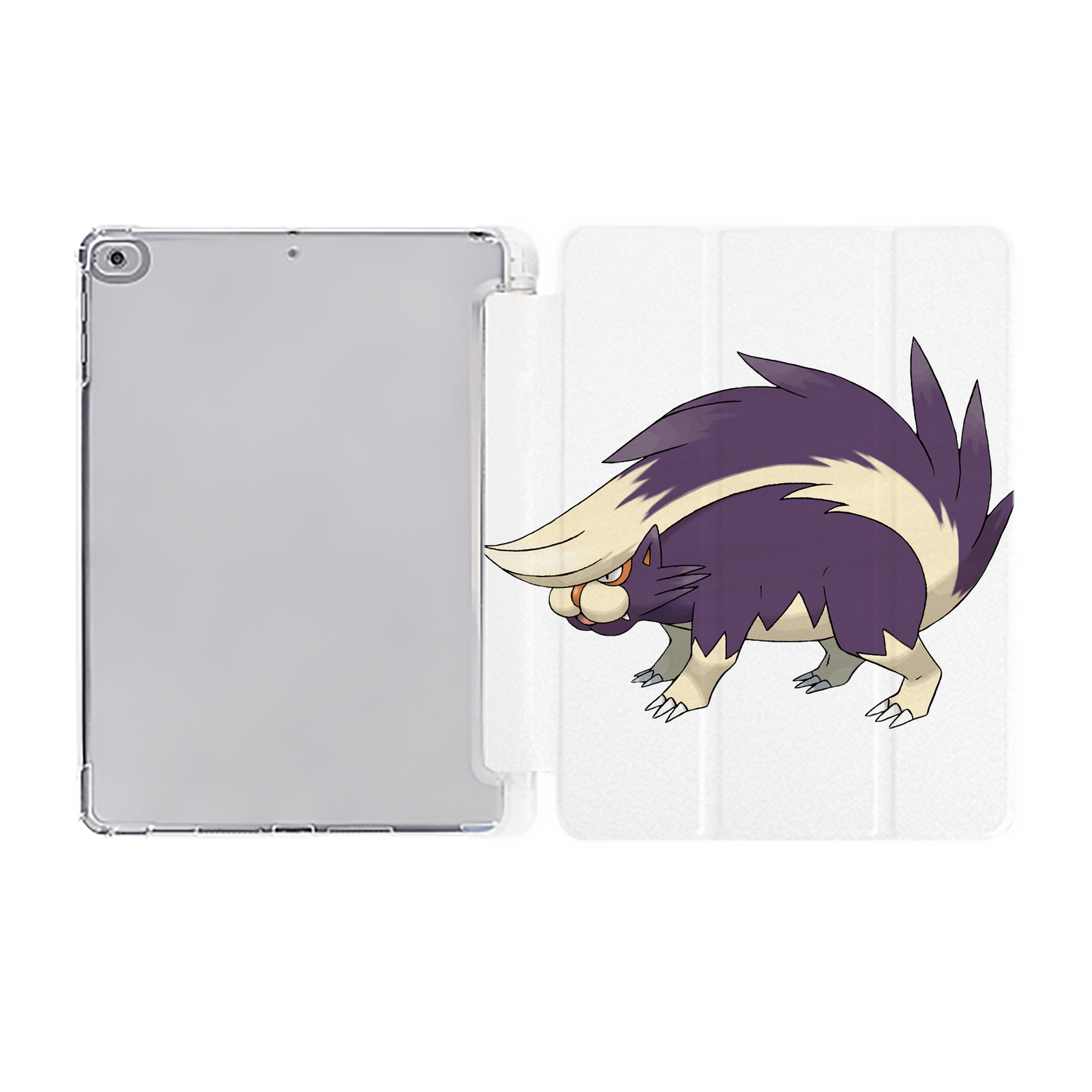 （画像用） ポケットモンスター Pokémon IPad ケース ペン収納付き 三つ折りスタンド PUレザー×シリコン 対応機種9.5/10.5/10.9インチ